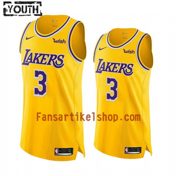 NBA Los Angeles Lakers Trikot Anthony Davis 3 Nike 2019-2020 Icon Edition Swingman - Kinder
